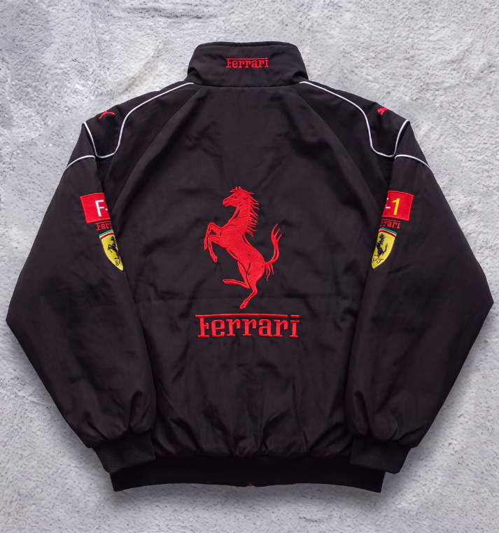 FERRARI F1 JACKET BLACK